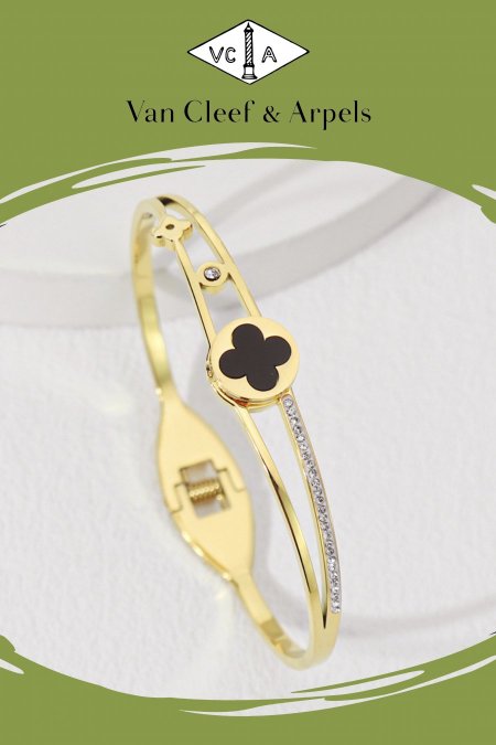 اسوارة - van Cleef - ذهبي <br> <span class='text-color-warm'>نفدت الكمية</span>